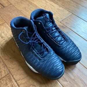 JORDAN Horizon Low Premium Obsidian Diamond  Blue White Men's Sz 12 Authentic